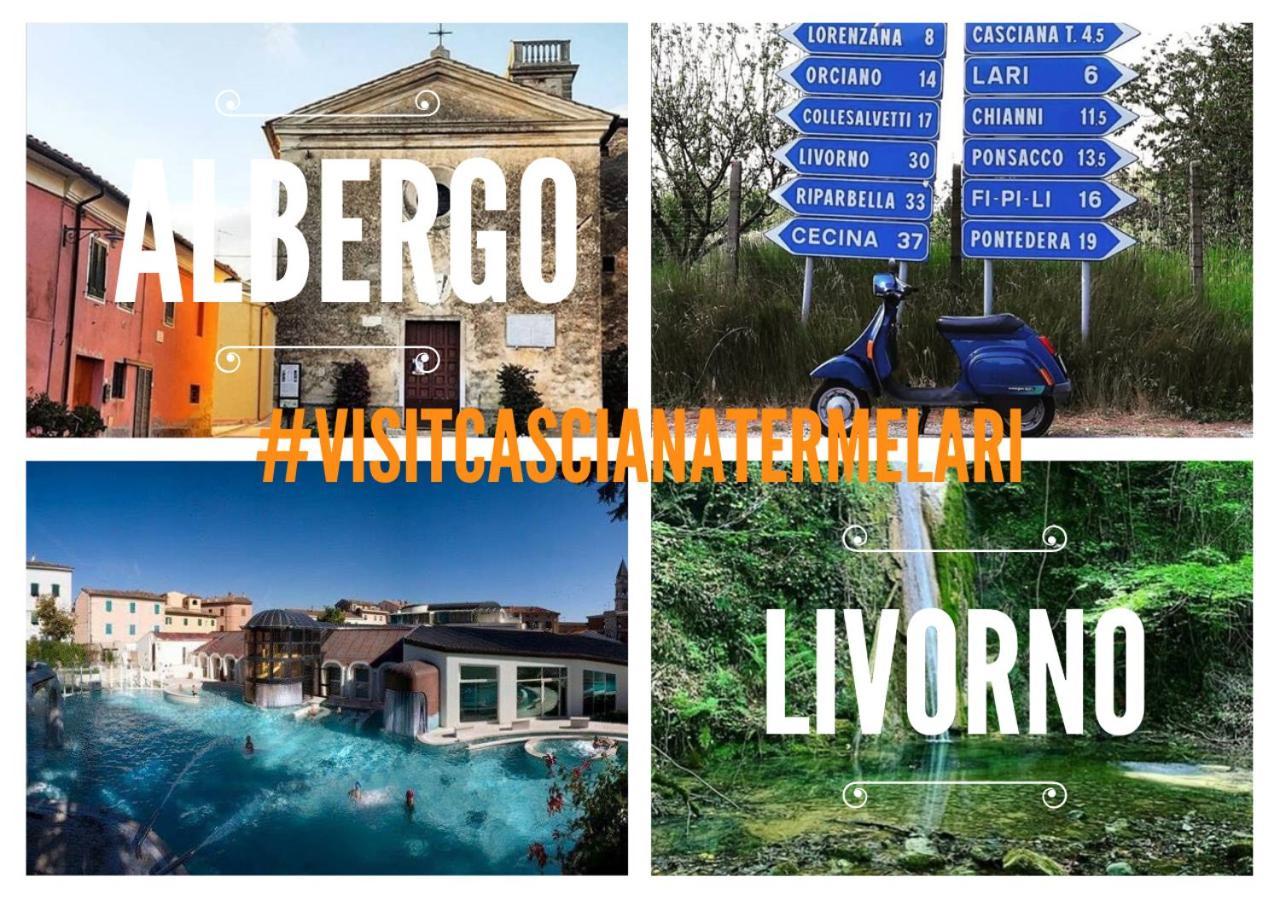 Albergo Livorno カシャーナ・テルメ エクステリア 写真